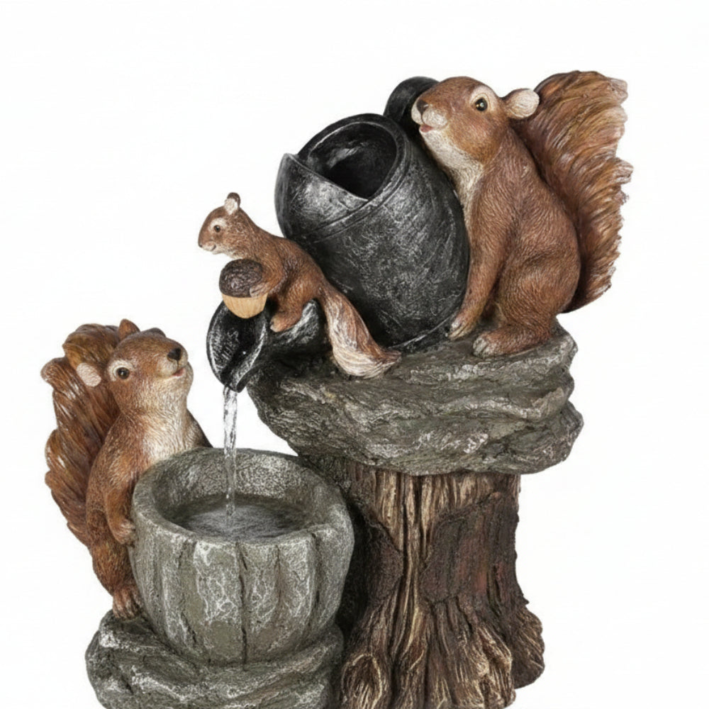 Outdoor Fountain Solar Garden Birdbath - Image 2