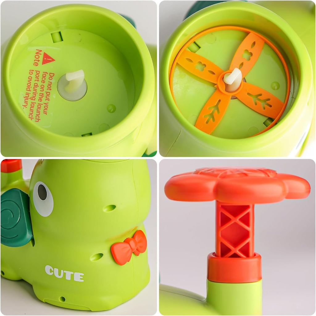 Outdoor Play Equipment Flying Disc Launcher Fun Activity - Image 3