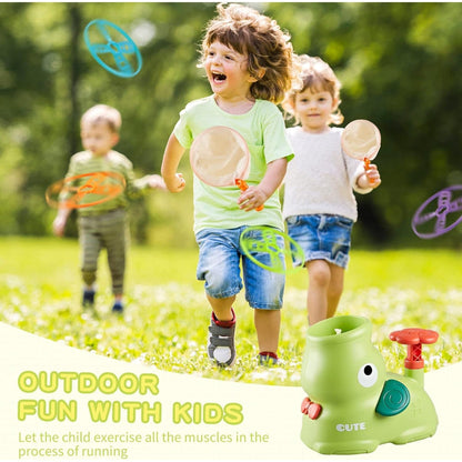Outdoor Play Equipment Flying Disc Launcher Fun Activity - Image 7