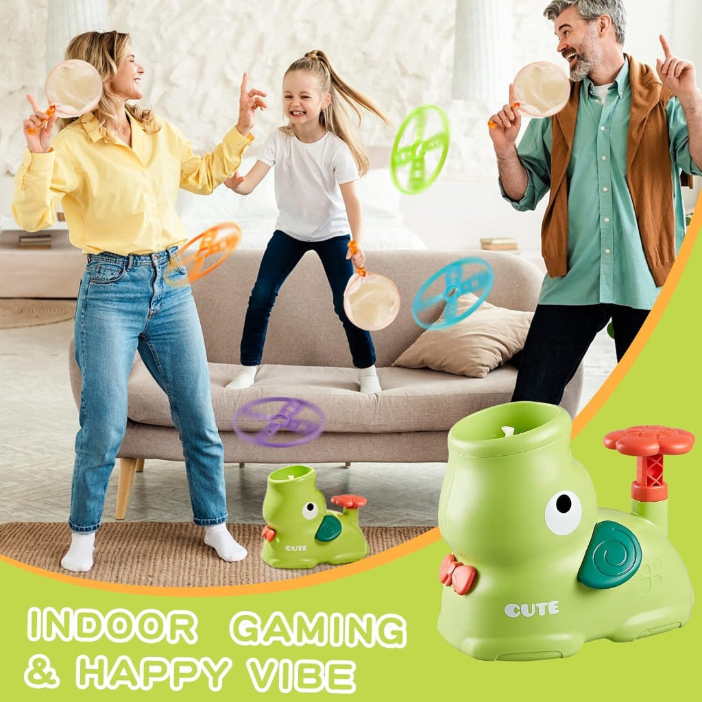 Outdoor Play Equipment Flying Disc Launcher Fun Activity - Image 8