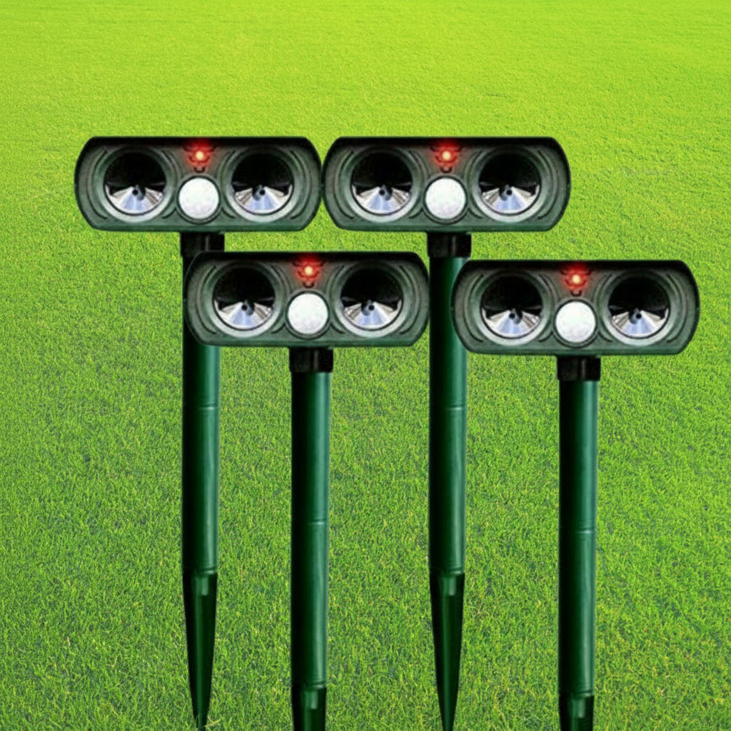 Solar Animal Deterrent Garden Light