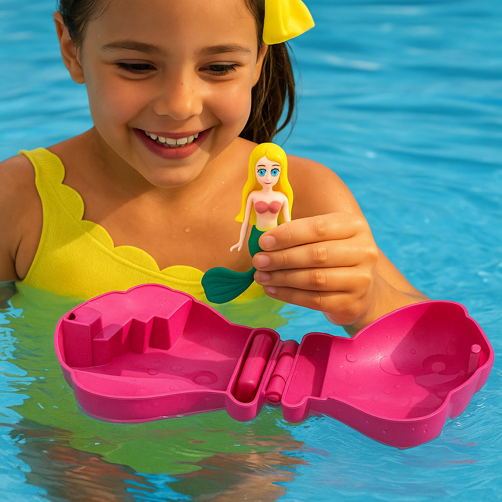Pool Toy Kids Interactive Water Fun Mermaid Design - Image 2