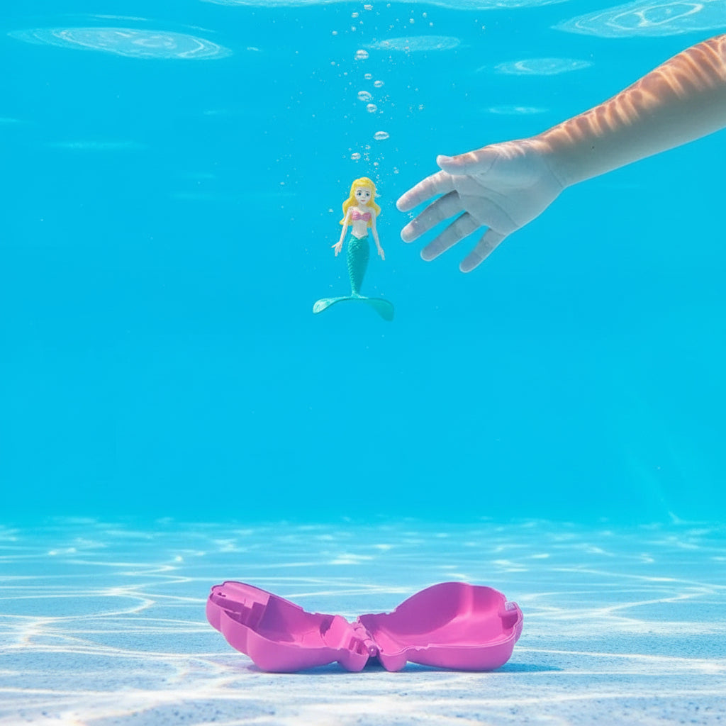 Pool Toy Kids Interactive Water Fun Mermaid Design - Image 4