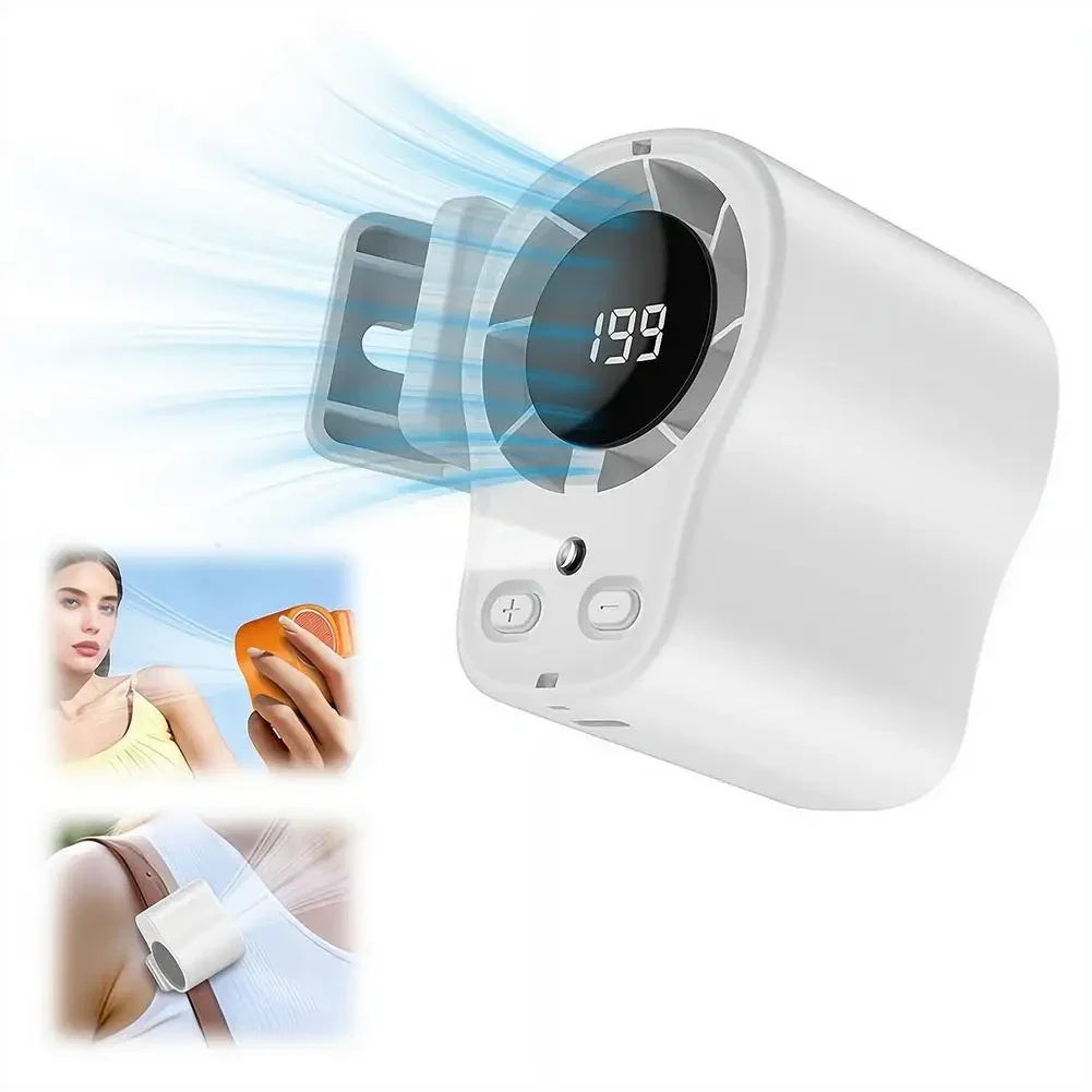 Portable Desk Fan Clip-On Outdoor Usb Rechargeable Fan - Image 9