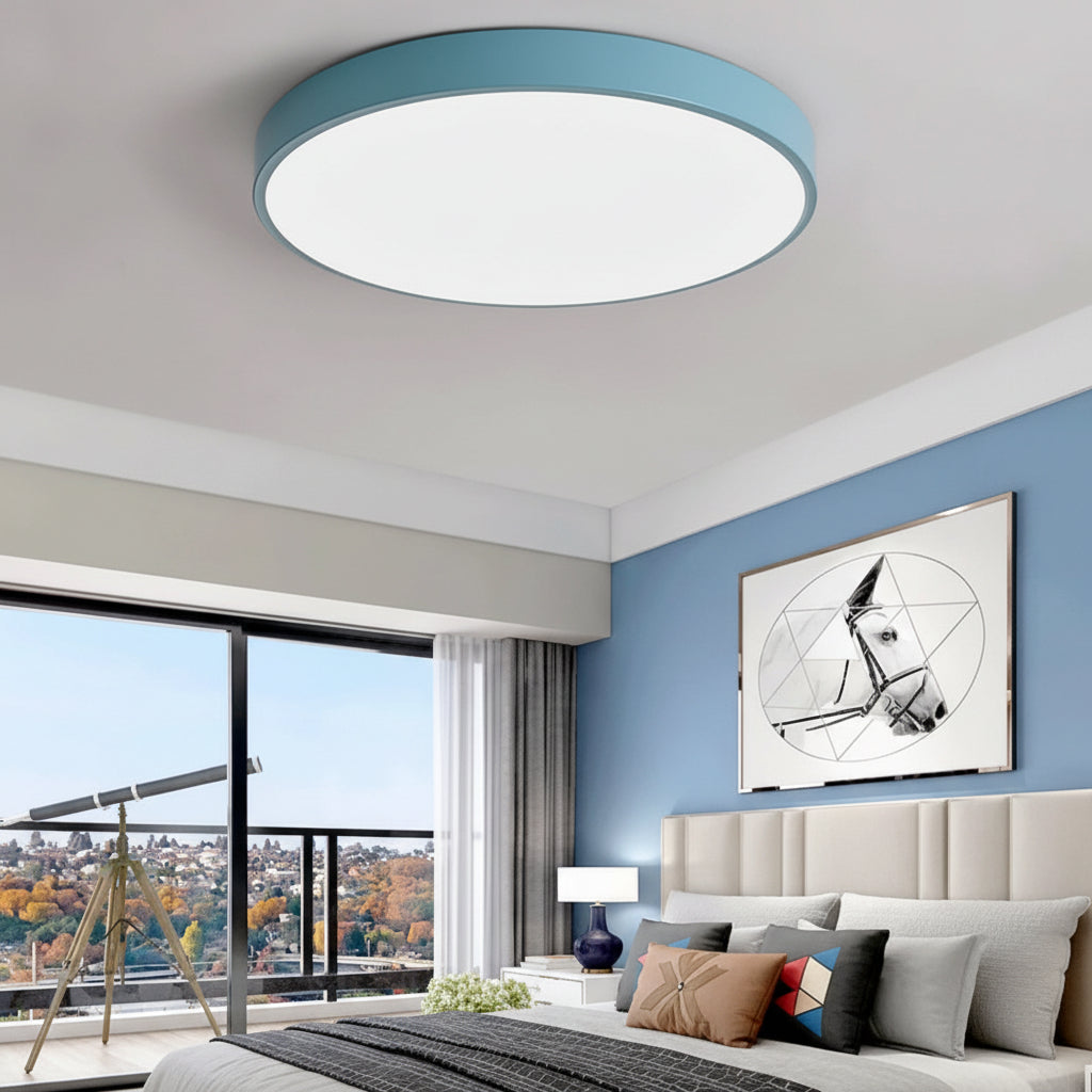 Round LED Flush Mount Ceiling Light