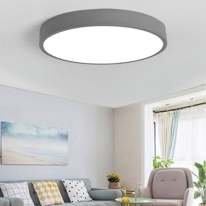 Round LED Flush Mount Ceiling Light