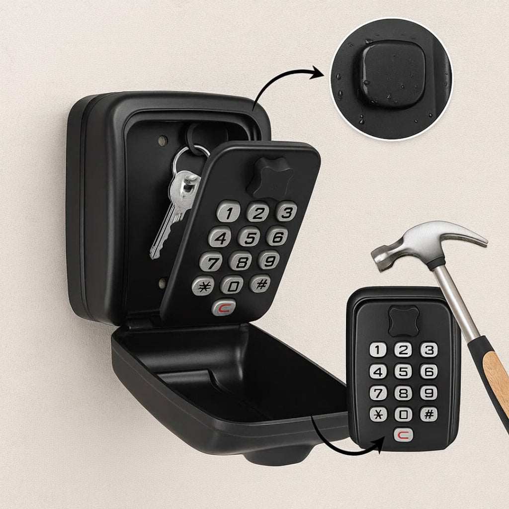 Waterproof Wall Mounted Key Lock Box