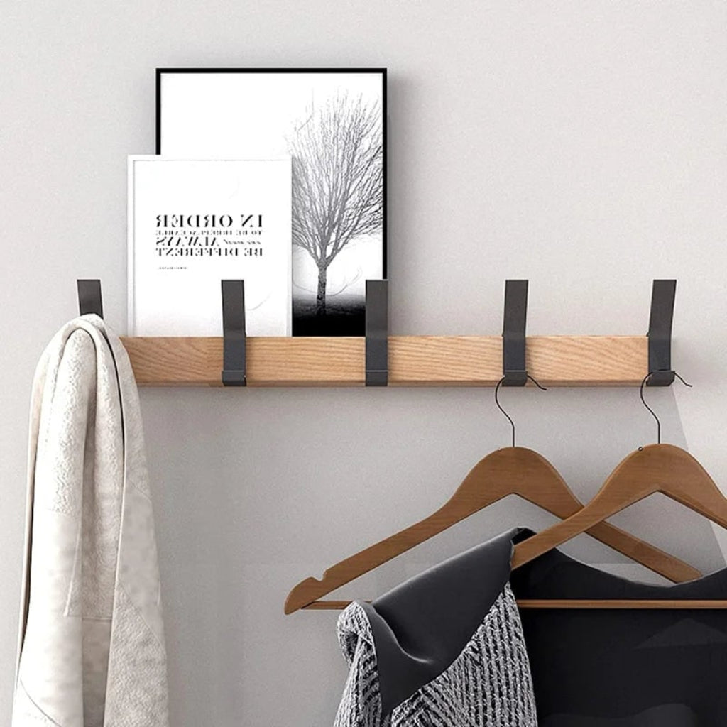 Scandinavian Design Coat Hanger Wall Coat Rack Hooks - Image 3