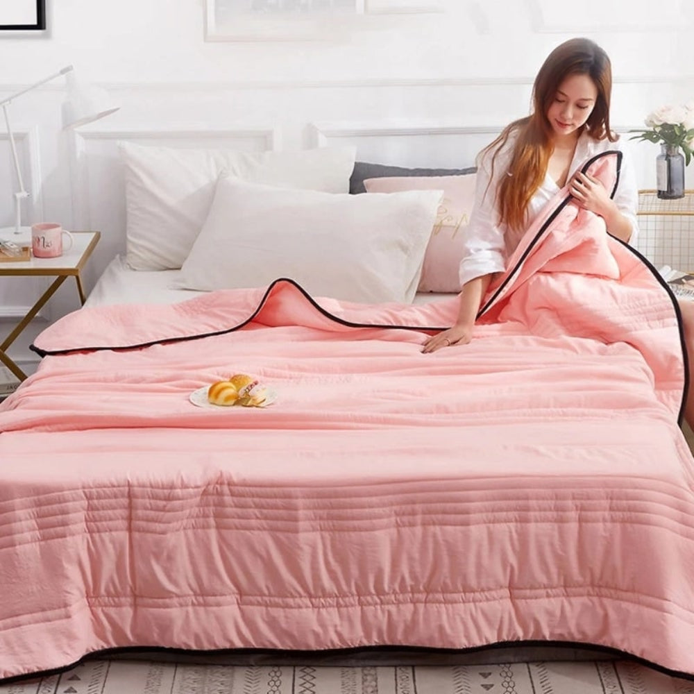 Soft Summer Cooling Blanket Gentle Skin Bed Blanket Hot Sleepers - Image 11