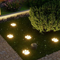 Solar Lights Paw Print Outdoor Waterproof Garden Path Decor - Image 1