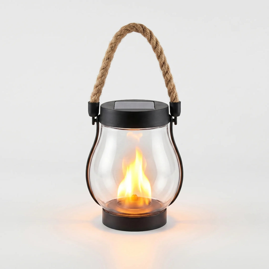 Solar Powered Lantern Outdoor Light Hanging Pathway - Image 2