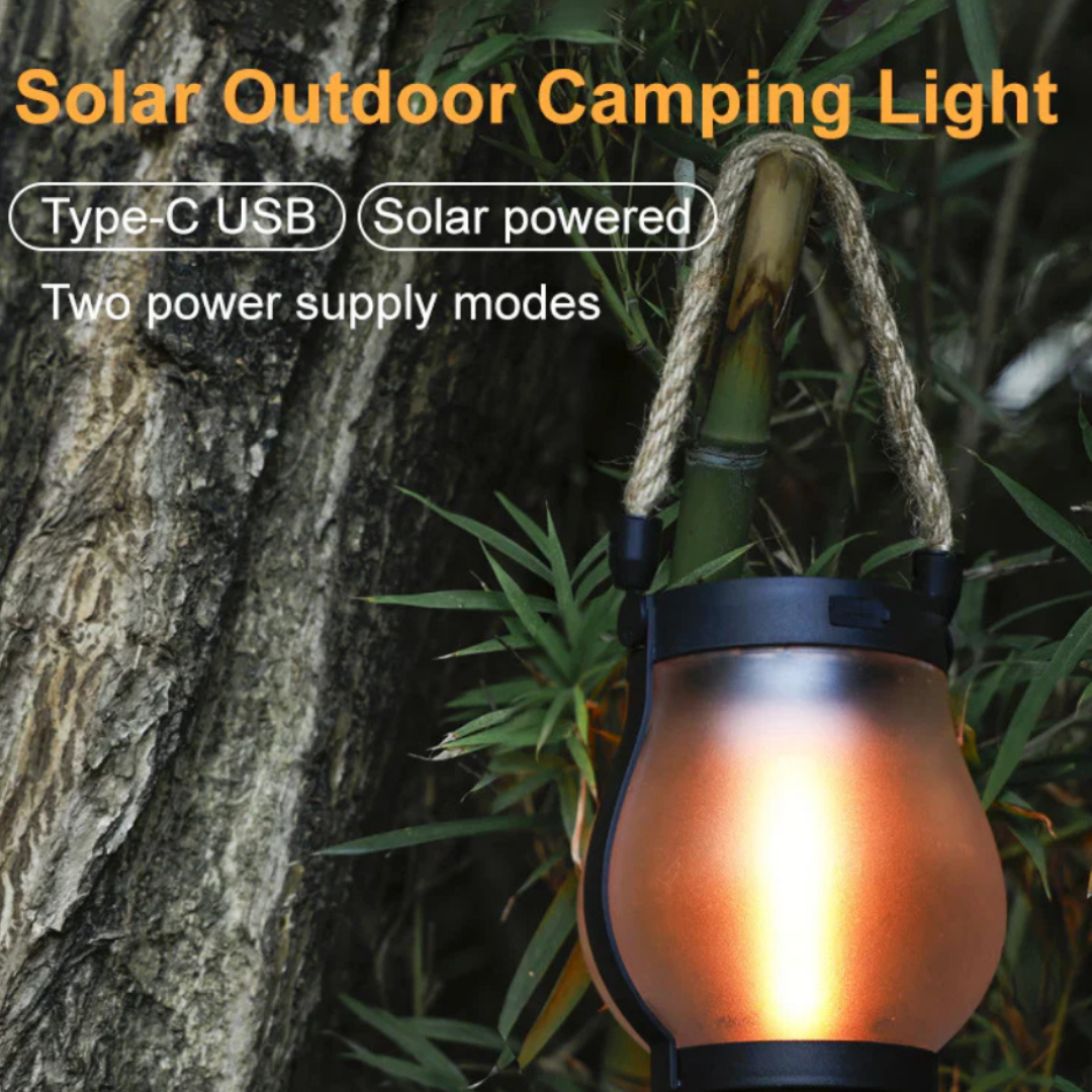 Solar Powered Lantern Outdoor Light Hanging Pathway - Image 8