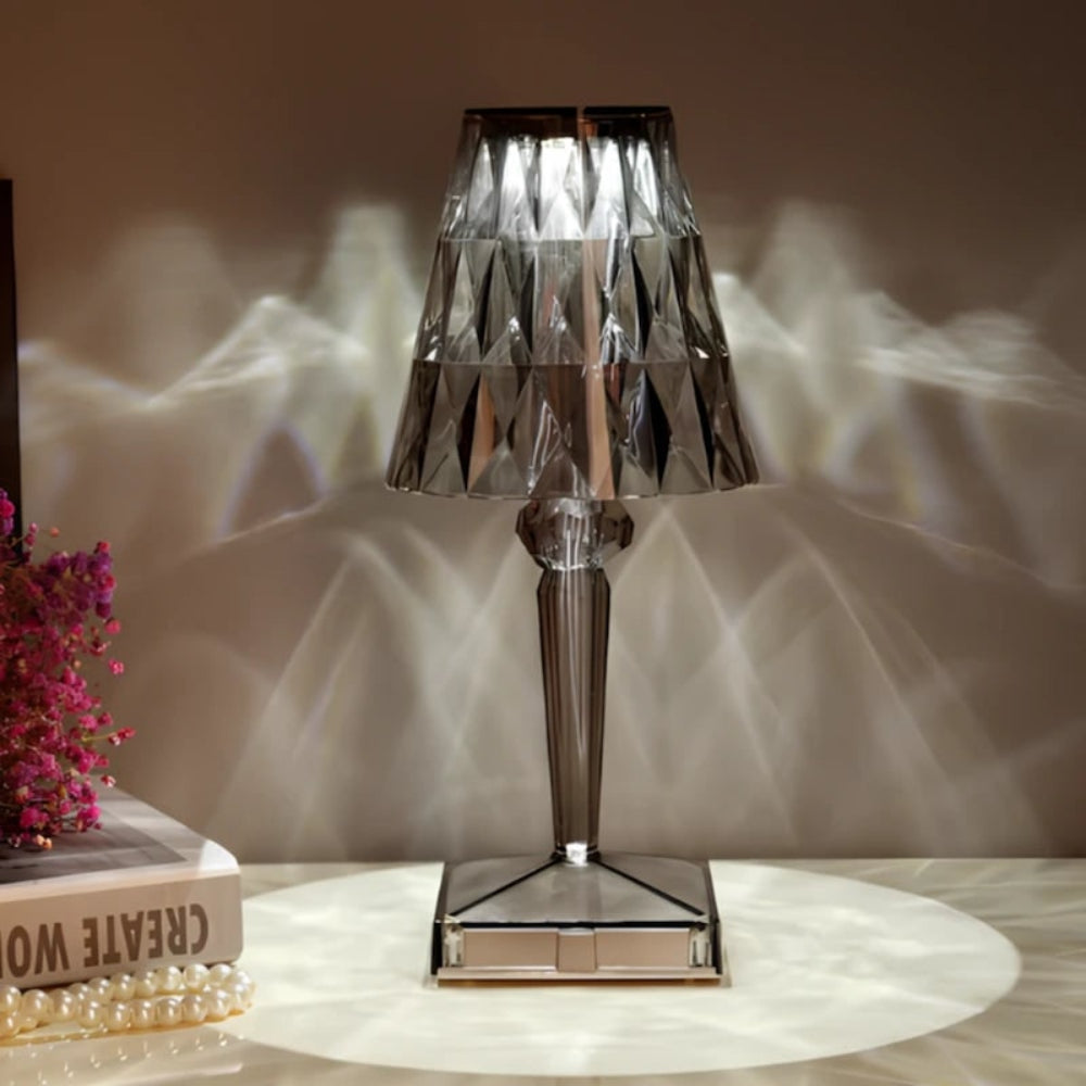Table Lamp Crystal Rechargeable Touch Dimmable LED Light - Image 14