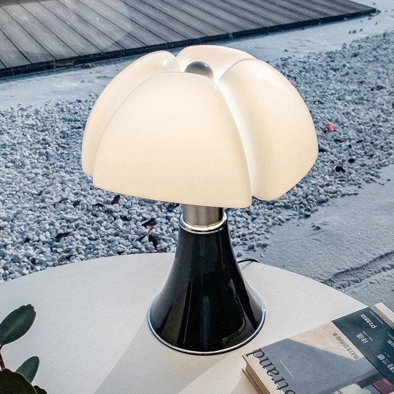 Table Lamp Flower Dimmable Adjustable Steel LED Light - Image 7