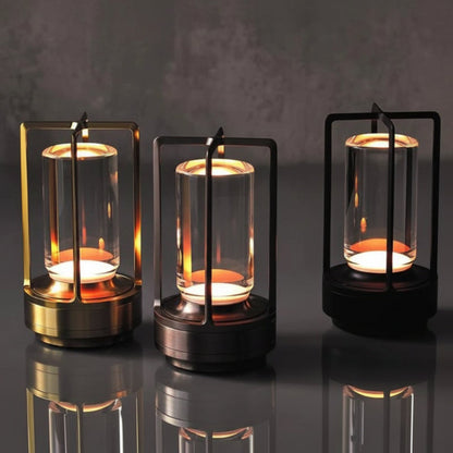 Table Lamp Rechargeable Battery Cordless Outdoor Lantern - Image 1