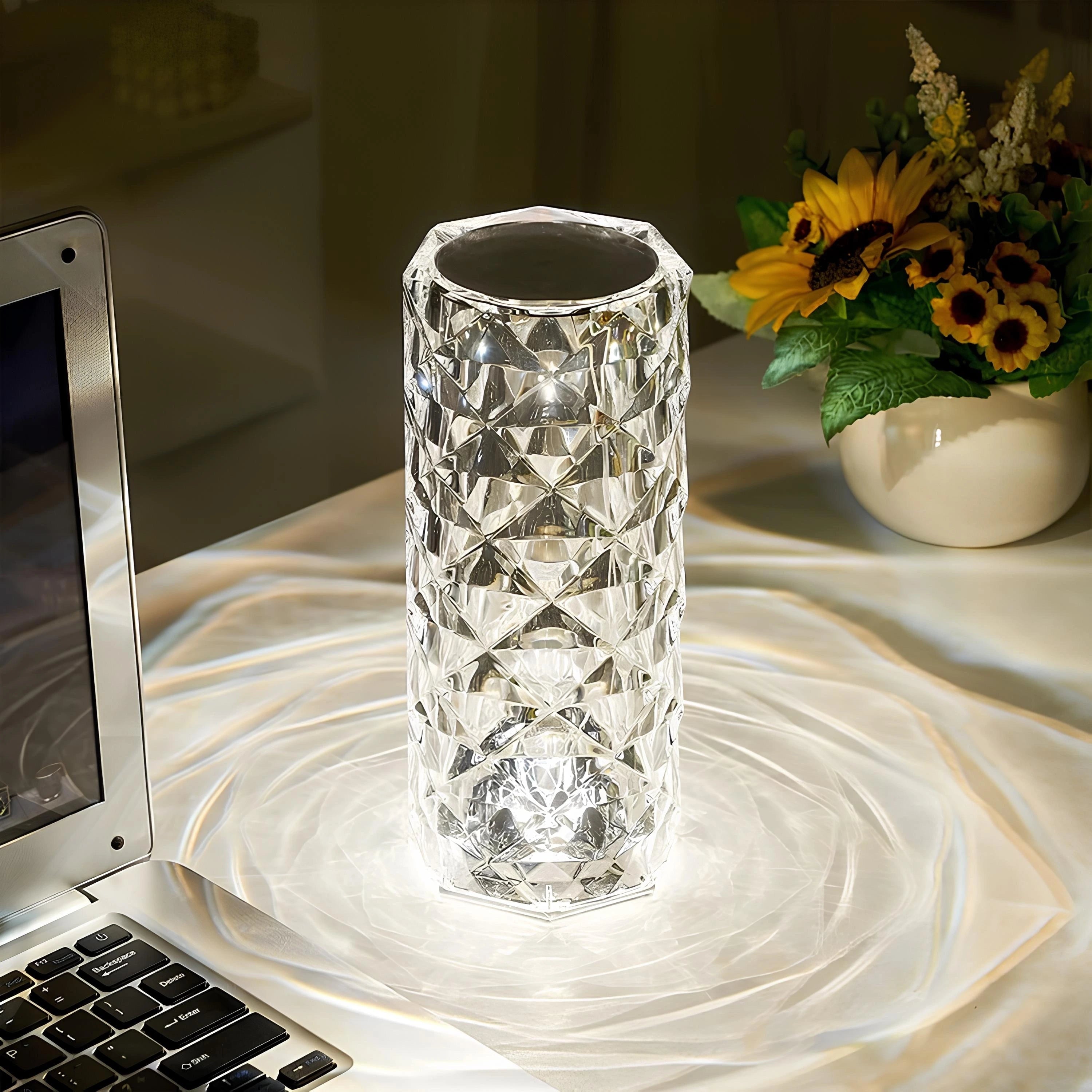 Table Lamp Touch Control Modern Dimmable Rechargeable Mood Light - Image 1