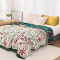 Petal Fluffy Floral Throw