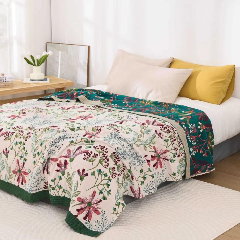 Petal Fluffy Floral Throw