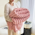 Throw Blanket Cozy Plush Soft Textured Oversized - Image 10