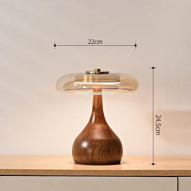 Andi Glass & Brass Table Lamp