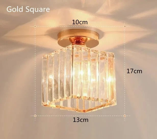Crystal Corridor Ceiling Light