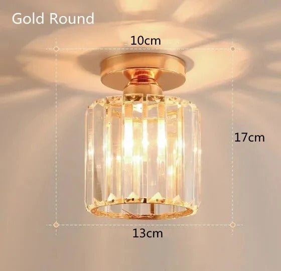 Crystal Corridor Ceiling Light