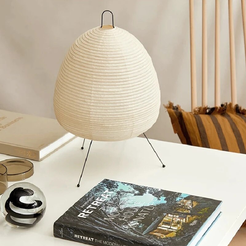 Japanese Rice Paper Zen Table Lamp