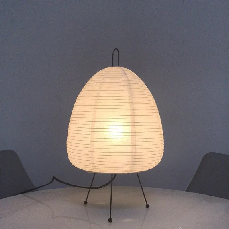Japanese Rice Paper Zen Table Lamp