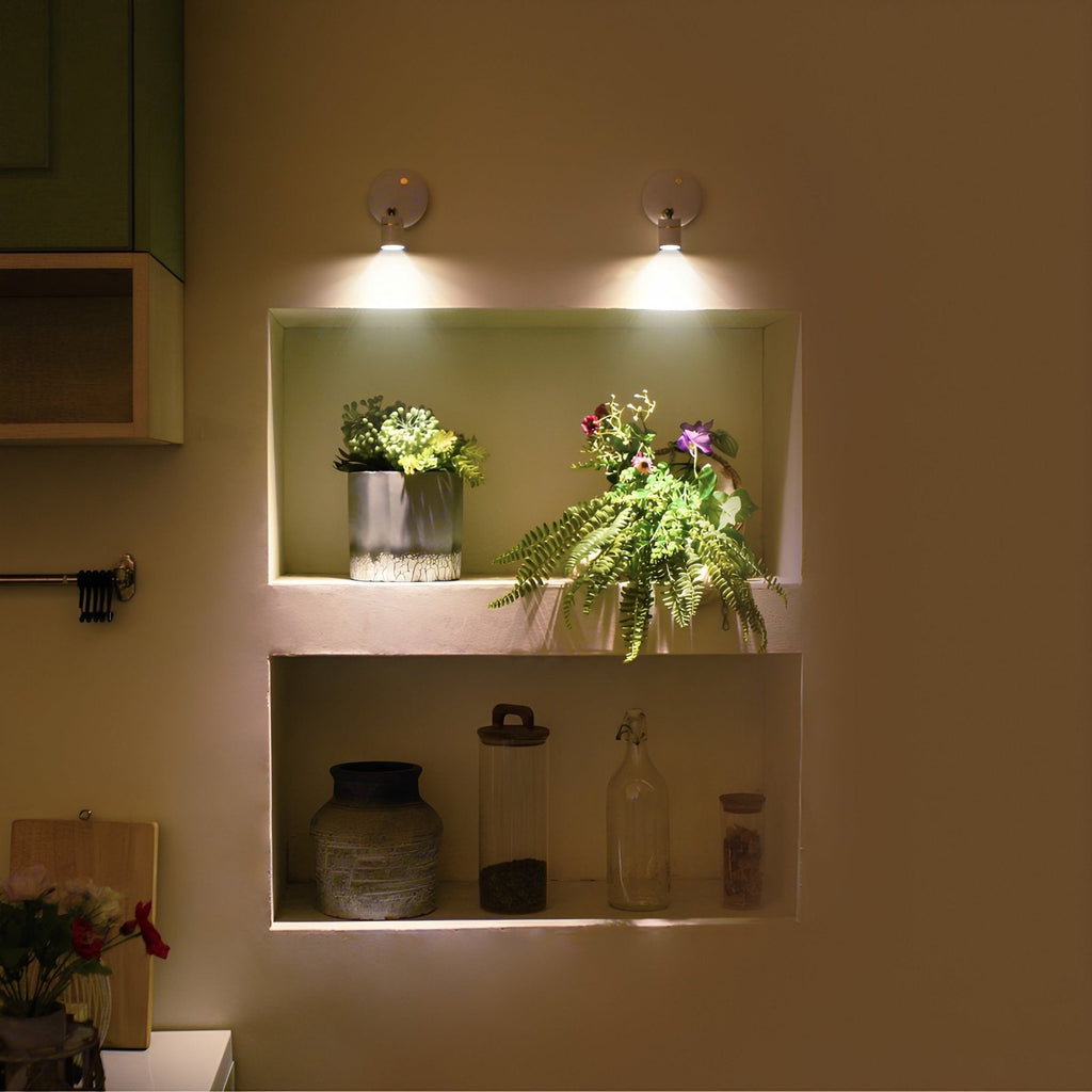 Wall Sconce Battery Operated Modern Adjustable LED Spotlight - Image 5