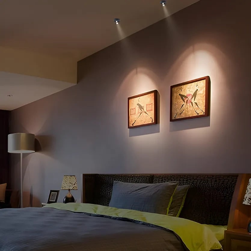 Wall Sconce Battery Operated Modern Adjustable LED Spotlight - Image 7