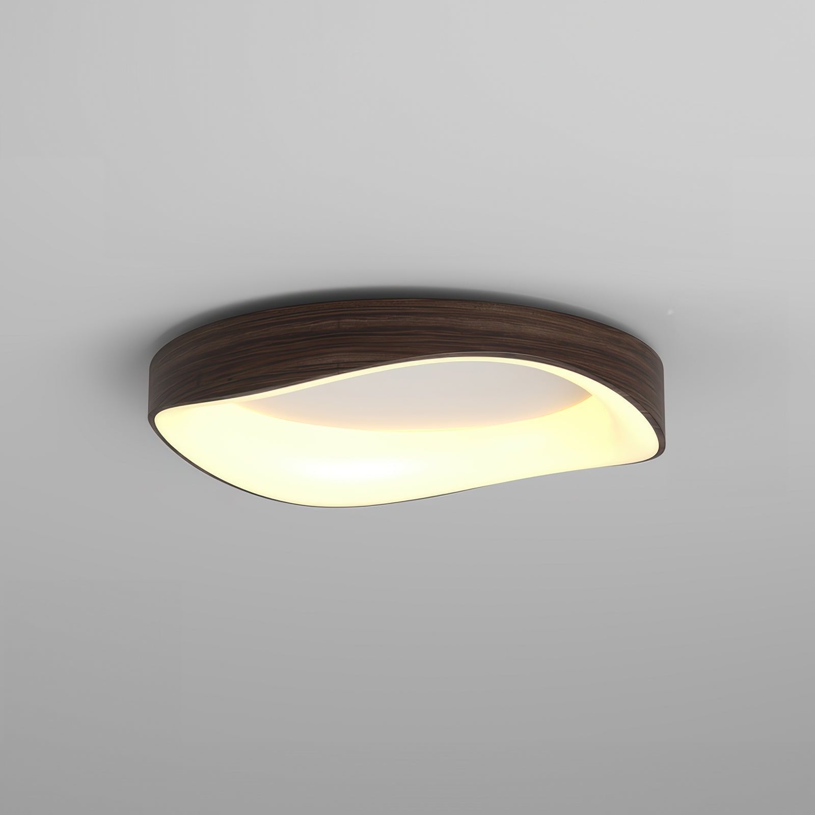 Wood Grain Artistic Ceiling Light