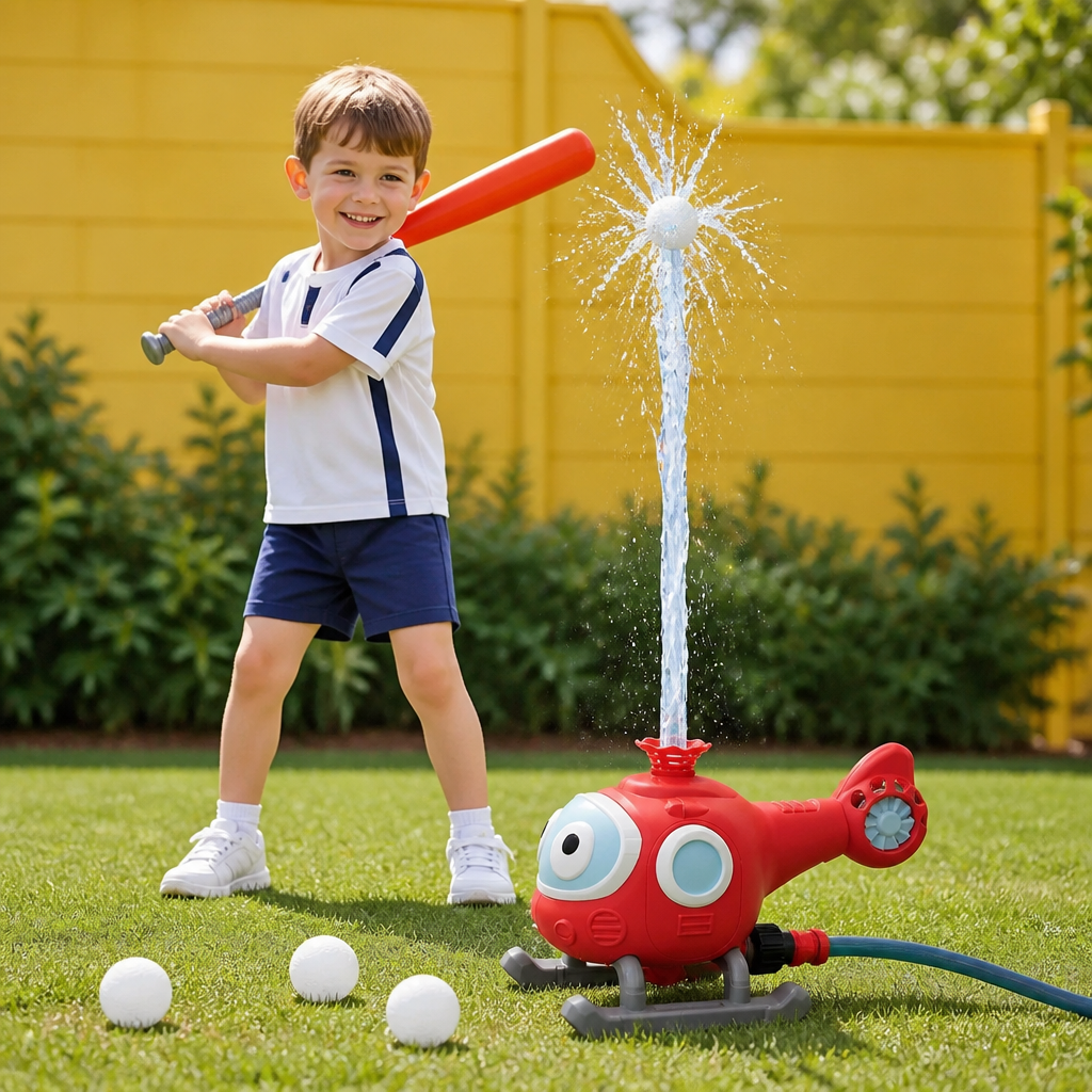 Water Sprinkler Toy Outdoor Summer Fun Playtime Activities - Image 1