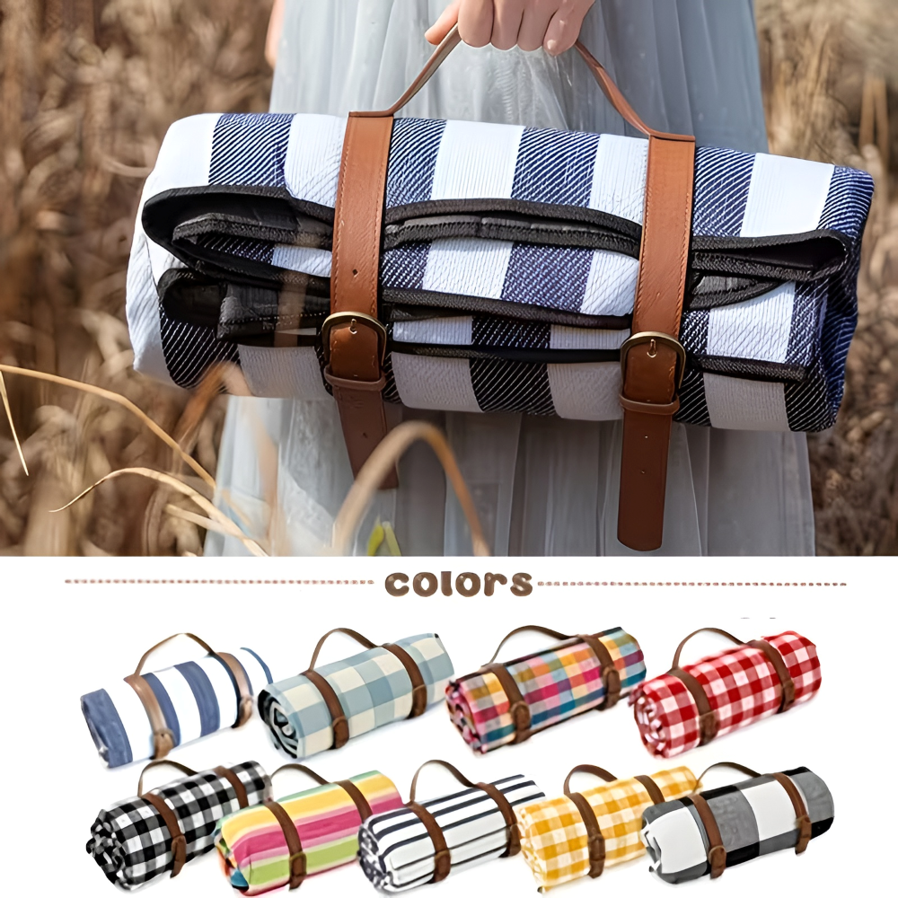 Waterproof Picnic Blanket Outdoor Blanket Portable Design - Image 5